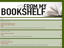 Tablet Screenshot of frommybookshelf.com